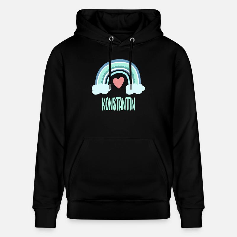 Konstantin Nom Rainbow Baby - Sweat à capuche bio CRUISER Stanley/Stella Unisexe - noir