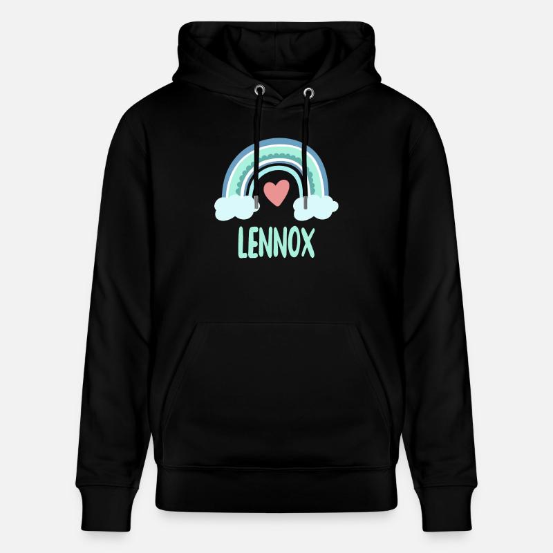 Lennox Nom Rainbow Baby - Sweat à capuche bio CRUISER Stanley/Stella Unisexe - noir