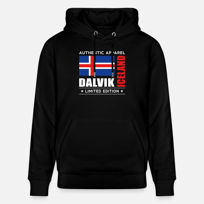 Dalvik - Stanley/Stella Unisex Bio-Hoodie CRUISER  - Schwarz