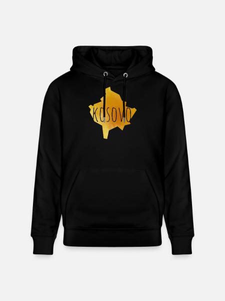 kosovo - Stanley/Stella CRUISER Unisex Organic Hoodie - black