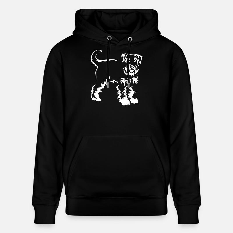 Schnauzer « Édition Noire » - Sweat à capuche bio CRUISER Stanley/Stella Unisexe - noir