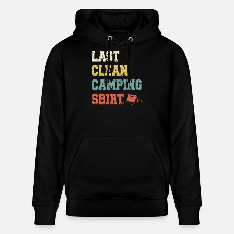 Camping Campen - Sweat à capuche bio CRUISER Stanley/Stella Unisexe - noir
