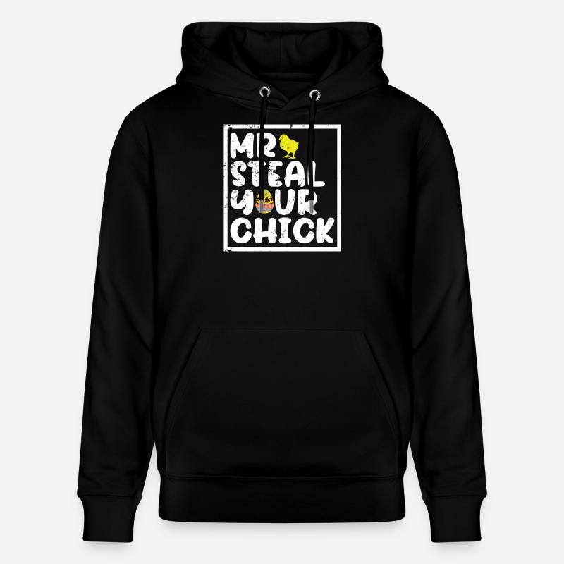Mr. Steal Your Chick - Stanley/Stella Unisex Bio-Hoodie CRUISER  - Schwarz