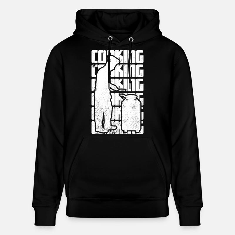 Kochkunst - Stanley/Stella Unisex Bio-Hoodie CRUISER  - Schwarz