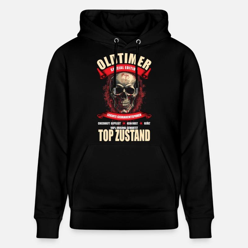 Oldtimer - Édition spéciale - Sweat à capuche bio CRUISER Stanley/Stella Unisexe - noir