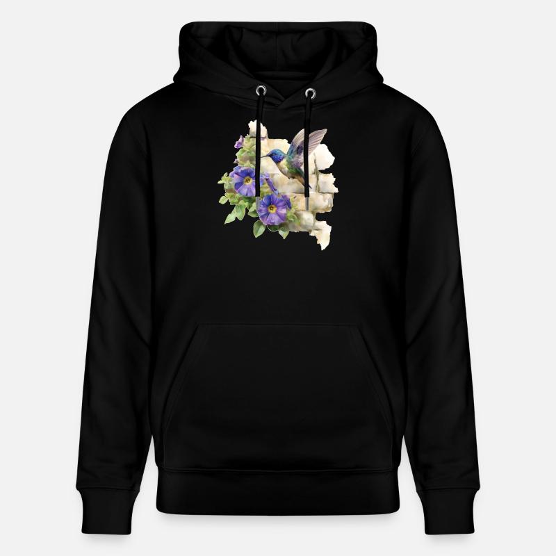 Colibri - Sweat à capuche bio CRUISER Stanley/Stella Unisexe - noir