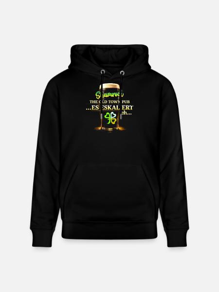shamrock_es_eskaliert_eh - Stanley/Stella Unisex Bio-Hoodie CRUISER - Schwarz