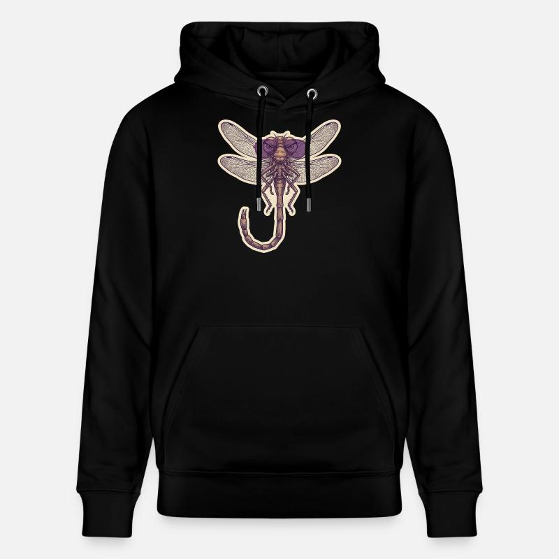Coole Libelle - Stanley/Stella Unisex Bio-Hoodie CRUISER - Schwarz