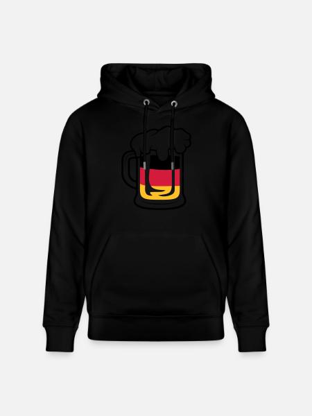 Germany Maßkrug - Stanley/Stella CRUISER Unisex Organic Hoodie - black
