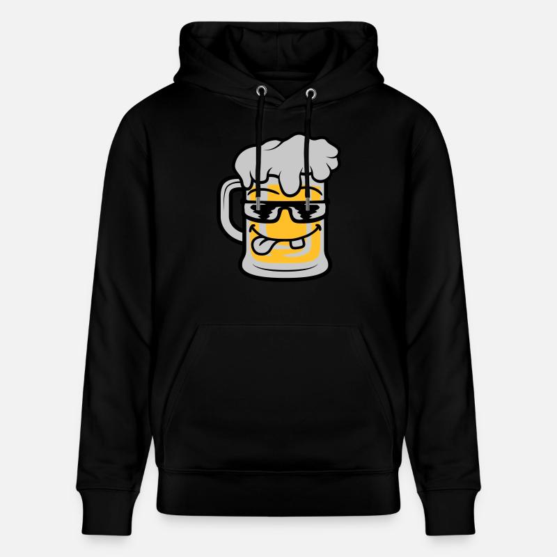 Tasse à bière Cool Face - Sweat à capuche bio CRUISER Stanley/Stella Unisexe - noir