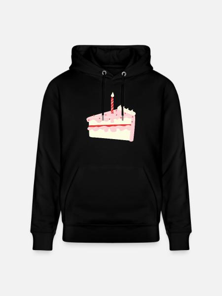 Birthday Cake - Stanley/Stella Unisex Bio-Hoodie CRUISER  - Schwarz