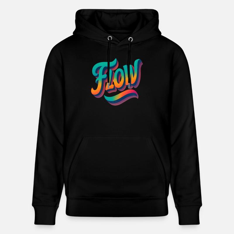 Let It Flow - Sweat à capuche bio CRUISER Stanley/Stella Unisexe - noir