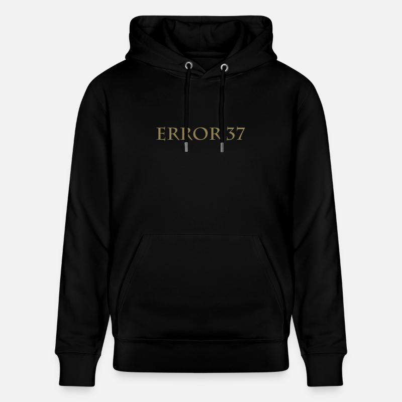 Erreur 37 - Sweat à capuche bio CRUISER Stanley/Stella Unisexe - noir