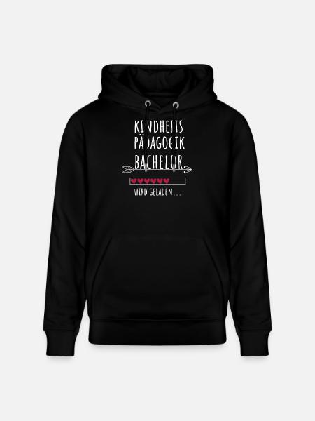 Kindheitspädagogik Bachelor Studium Geschenk - Stanley/Stella Unisex Bio-Hoodie CRUISER  - Schwarz