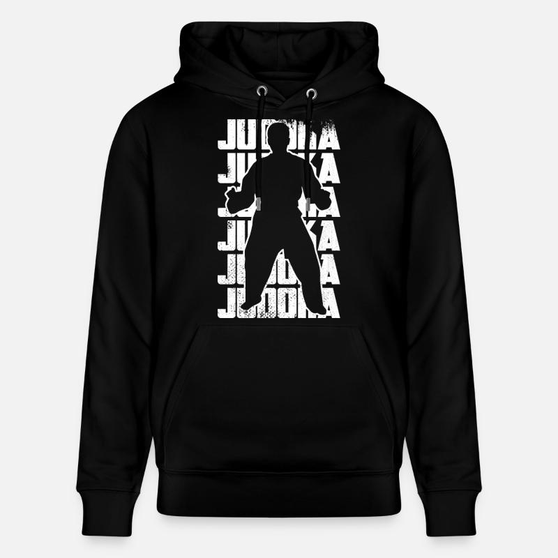 Combattant de judo - Sweat à capuche bio CRUISER Stanley/Stella Unisexe - noir