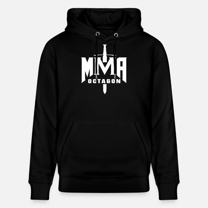 MMA Octogone Arts Martiaux Mixtes - Sweat à capuche bio CRUISER Stanley/Stella Unisexe - noir