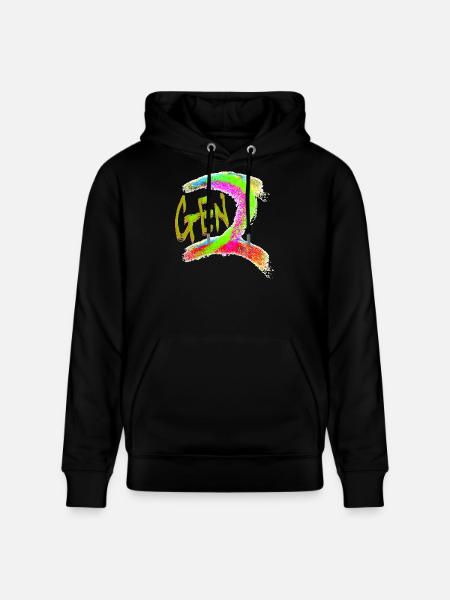 Generation Z - Stanley/Stella CRUISER Unisex Organic Hoodie - black