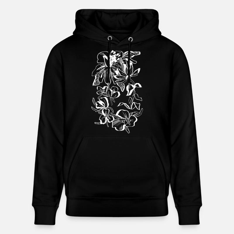 FLEURIR - Sweat à capuche bio CRUISER Stanley/Stella Unisexe - noir