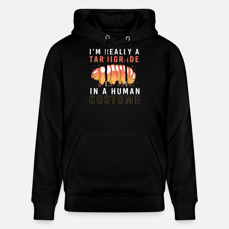 Bärtierchen Tardigrades Wasserbär Tardigrade - Stanley/Stella Unisex Bio-Hoodie CRUISER  - Schwarz