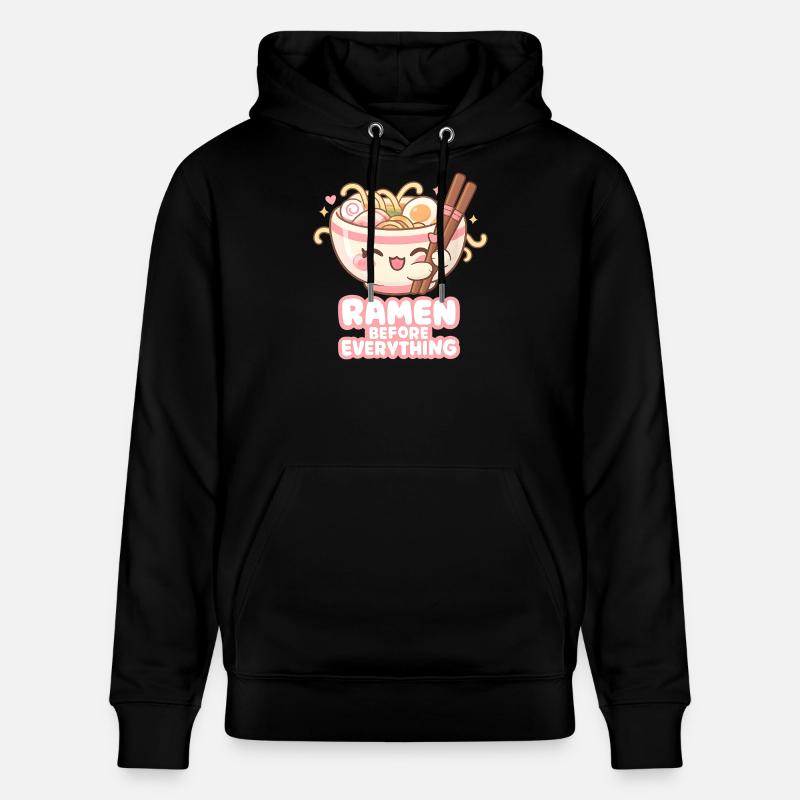 J’adore les ramen - Sweat à capuche bio CRUISER Stanley/Stella Unisexe - noir