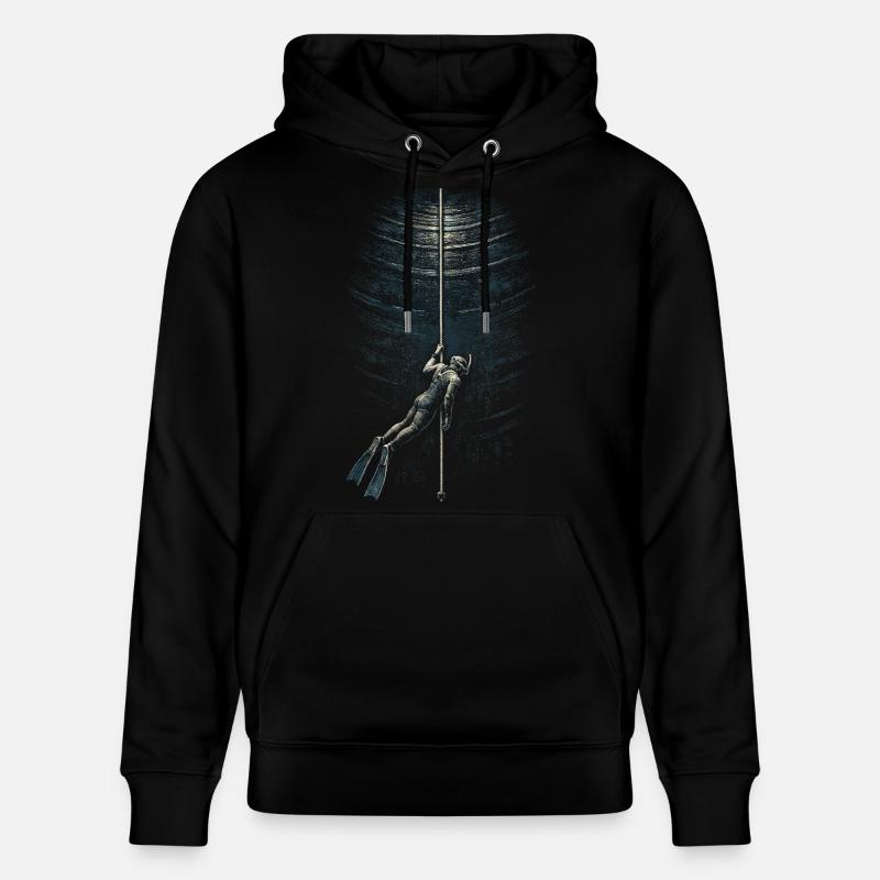 Apnée libre - Sweat à capuche bio CRUISER Stanley/Stella Unisexe - noir