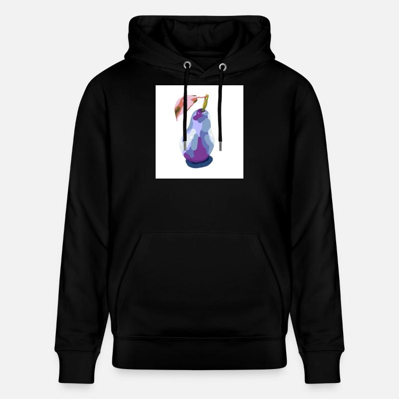 Poire en pastels abstrait - Sweat à capuche bio CRUISER Stanley/Stella Unisexe - noir