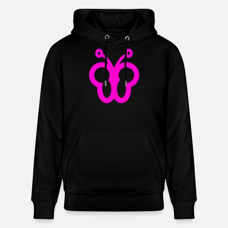 Papillon - Sweat à capuche bio CRUISER Stanley/Stella Unisexe - noir
