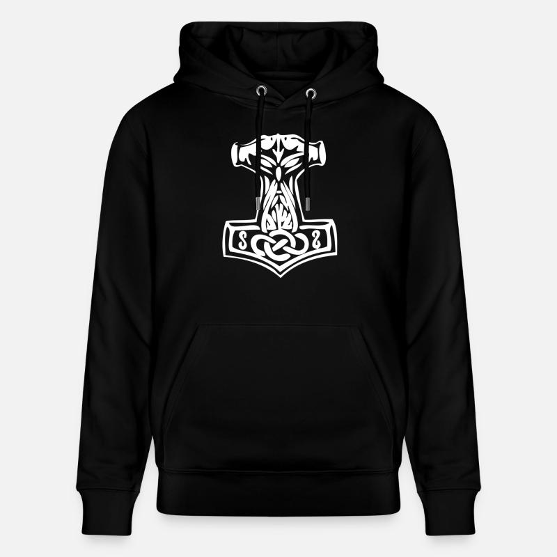 mjoelnir - Stanley/Stella Unisex Bio-Hoodie CRUISER  - Schwarz