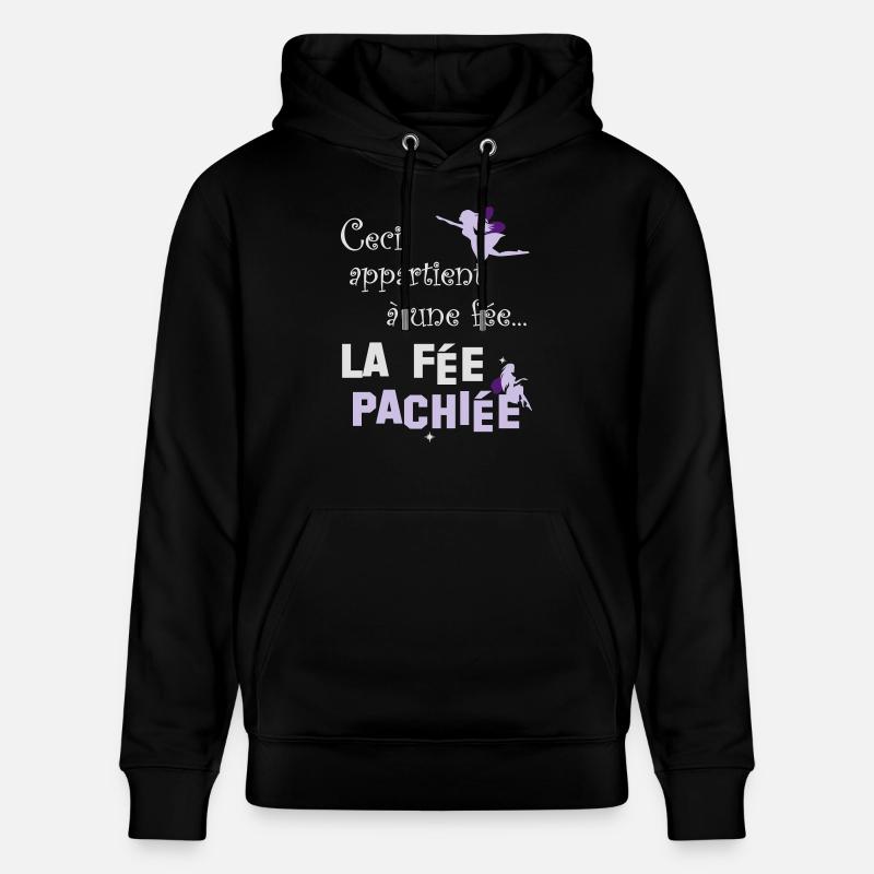 Fée paschiée - Sweat à capuche bio CRUISER Stanley/Stella Unisexe - noir