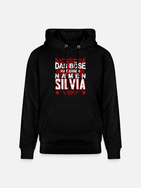 SILVIA - böse - Stanley/Stella Unisex Bio-Hoodie CRUISER  - Schwarz