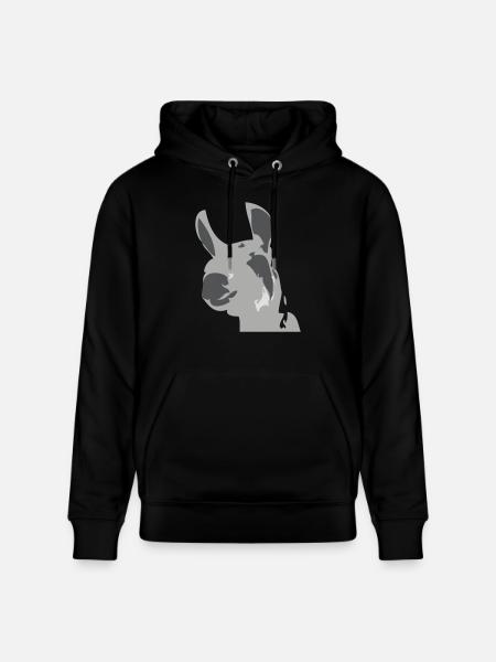 lama - Stanley/Stella Unisex Bio-Hoodie CRUISER - Schwarz