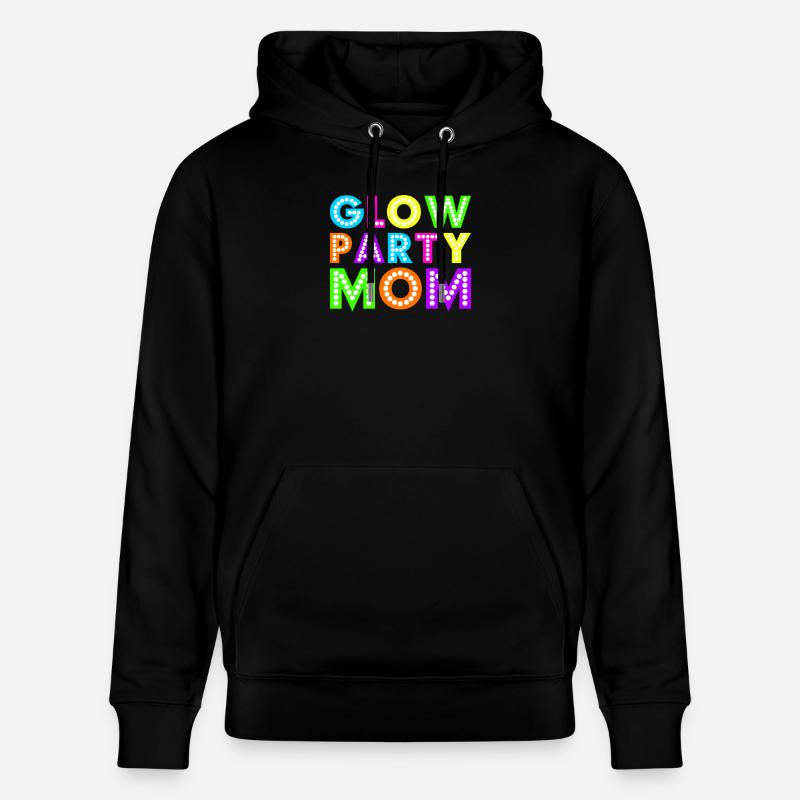 Glow Party Mom - Sweat à capuche bio CRUISER Stanley/Stella Unisexe - noir