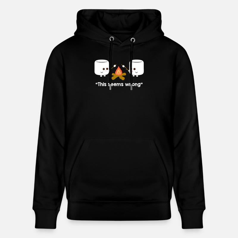 Guimauve Camping - Sweat à capuche bio CRUISER Stanley/Stella Unisexe - noir