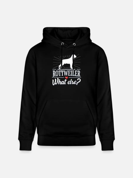 Rottweiler what else? - Stanley/Stella Unisex Bio-Hoodie CRUISER  - Schwarz