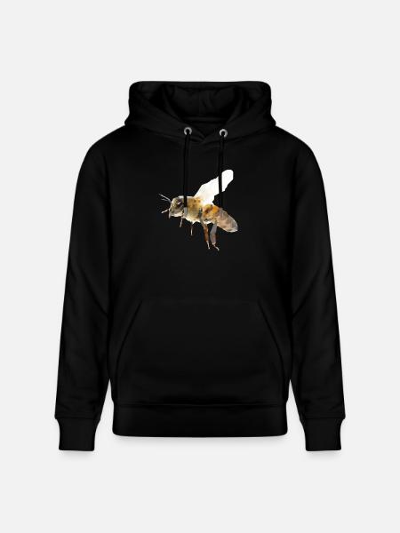 Biene - Stanley/Stella Unisex Bio-Hoodie CRUISER - Schwarz