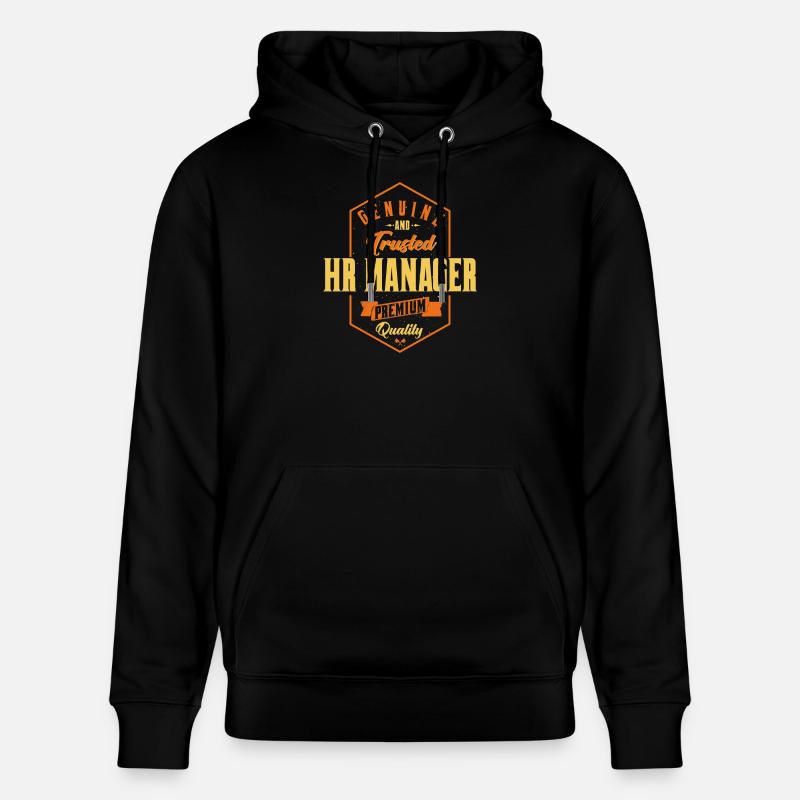 Genuine Trusted HR Manager Design - Stanley/Stella Unisex Bio-Hoodie CRUISER  - Schwarz