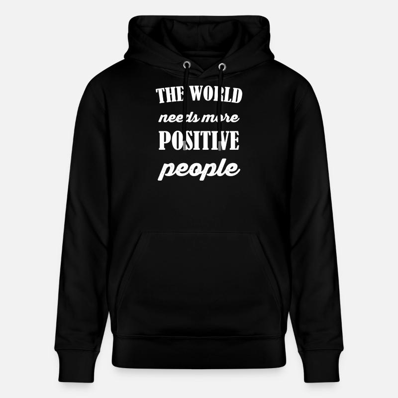 Motto - Stanley/Stella Unisex Bio-Hoodie CRUISER  - Schwarz