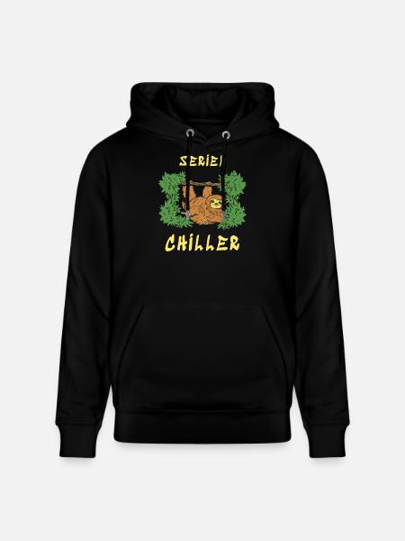 Serien Chiller - Stanley/Stella Unisex Bio-Hoodie CRUISER  - Schwarz