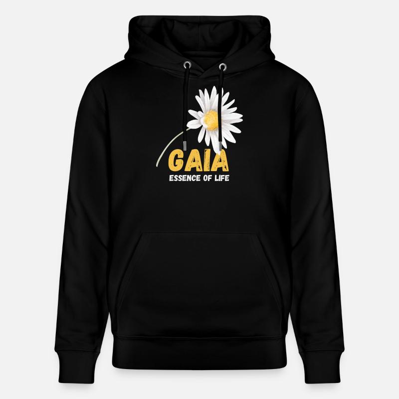 Der Geist der Erde - Stanley/Stella Unisex Bio-Hoodie CRUISER  - Schwarz