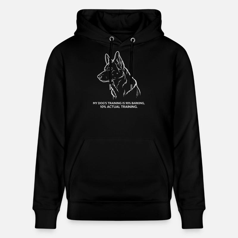 Aboyer au lieu d’obéir - Sweat à capuche bio CRUISER Stanley/Stella Unisexe - noir