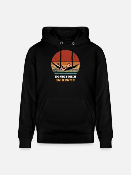 Confiseur Retraité Confiseur - Sweat à capuche bio CRUISER Stanley/Stella Unisexe - noir