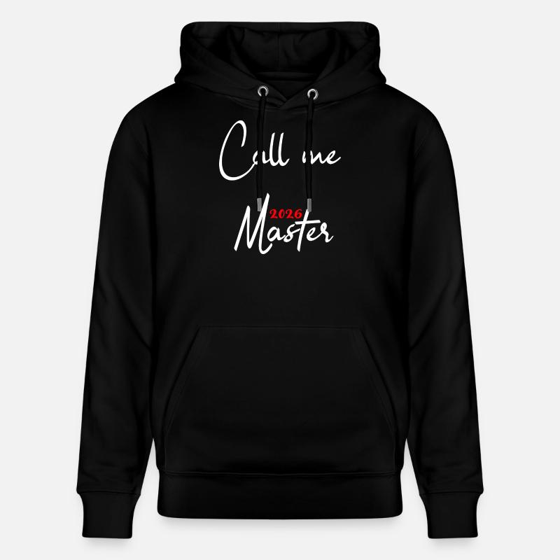 Master Abschluss Promotion Sponsion 2026 - Stanley/Stella Unisex Bio-Hoodie CRUISER  - Schwarz