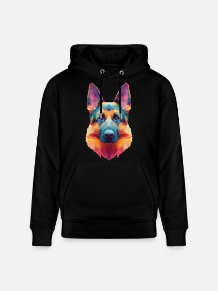 Sheepdog - Stanley/Stella CRUISER Unisex Organic Hoodie - black