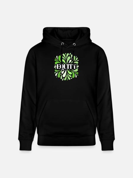 Equity Vert Élégance Circulaire - Sweat à capuche bio CRUISER Stanley/Stella Unisexe - noir