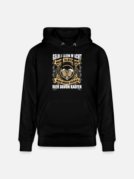 Bier kaufen - Stanley/Stella Unisex Bio-Hoodie CRUISER  - Schwarz