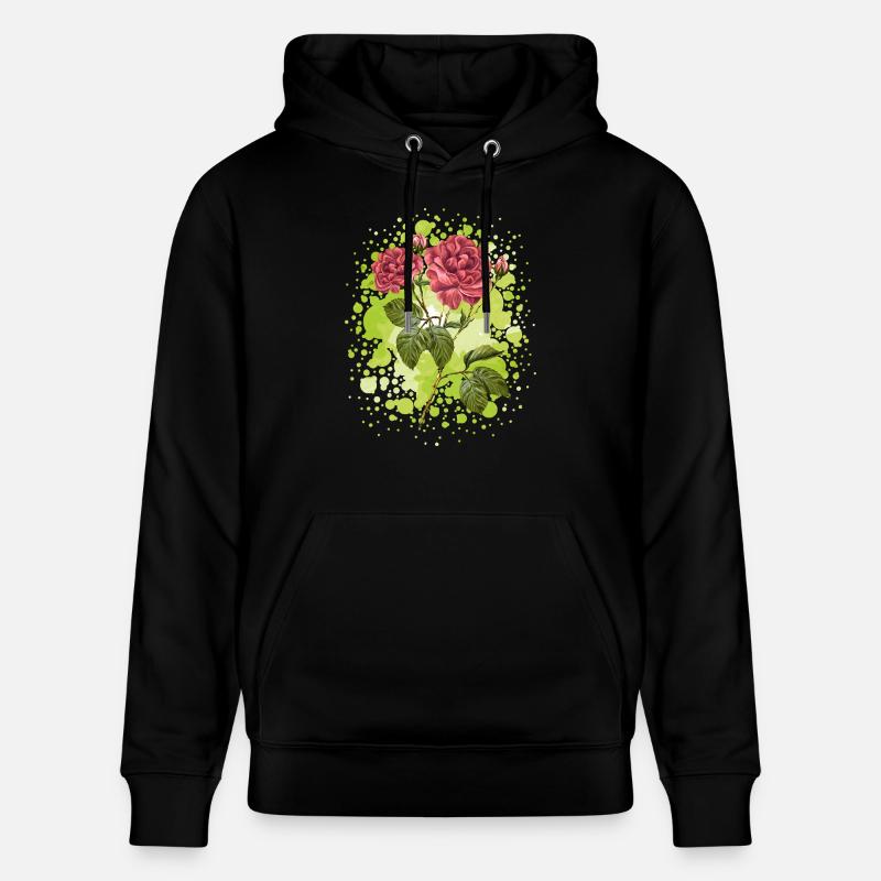 Fleur - Sweat à capuche bio CRUISER Stanley/Stella Unisexe - noir