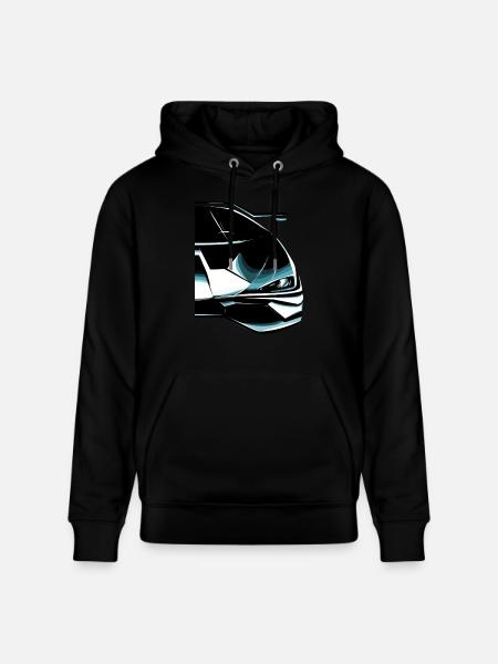 Männer Auto Design - Stanley/Stella Unisex Bio-Hoodie CRUISER  - Schwarz