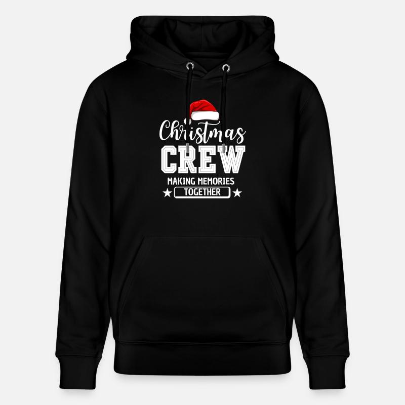 ÉQUIPAGE DE NOËL - Sweat à capuche bio CRUISER Stanley/Stella Unisexe - noir