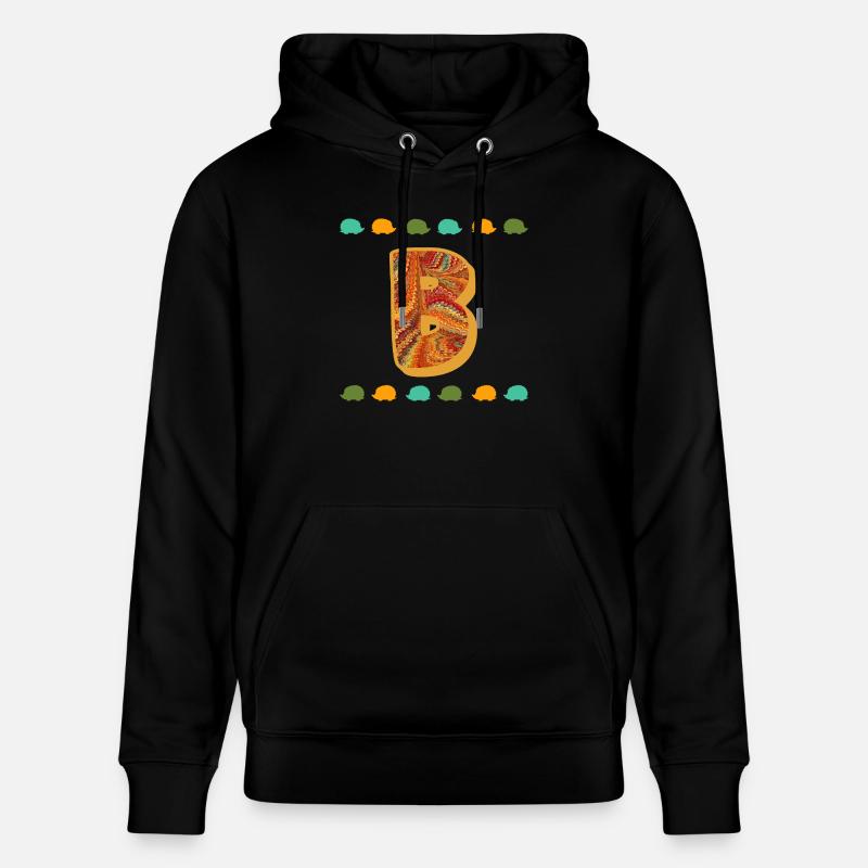 igel e 22 b - Stanley/Stella Unisex Bio-Hoodie CRUISER  - Schwarz