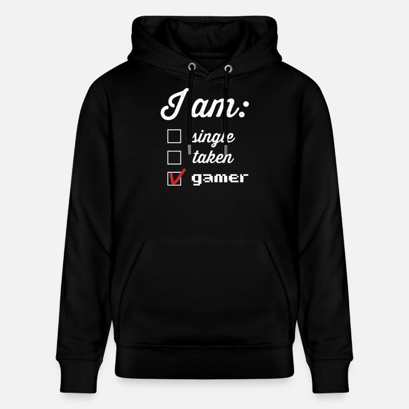 Statut du joueur : joueur pris en une seule - Sweat à capuche bio CRUISER Stanley/Stella Unisexe - noir